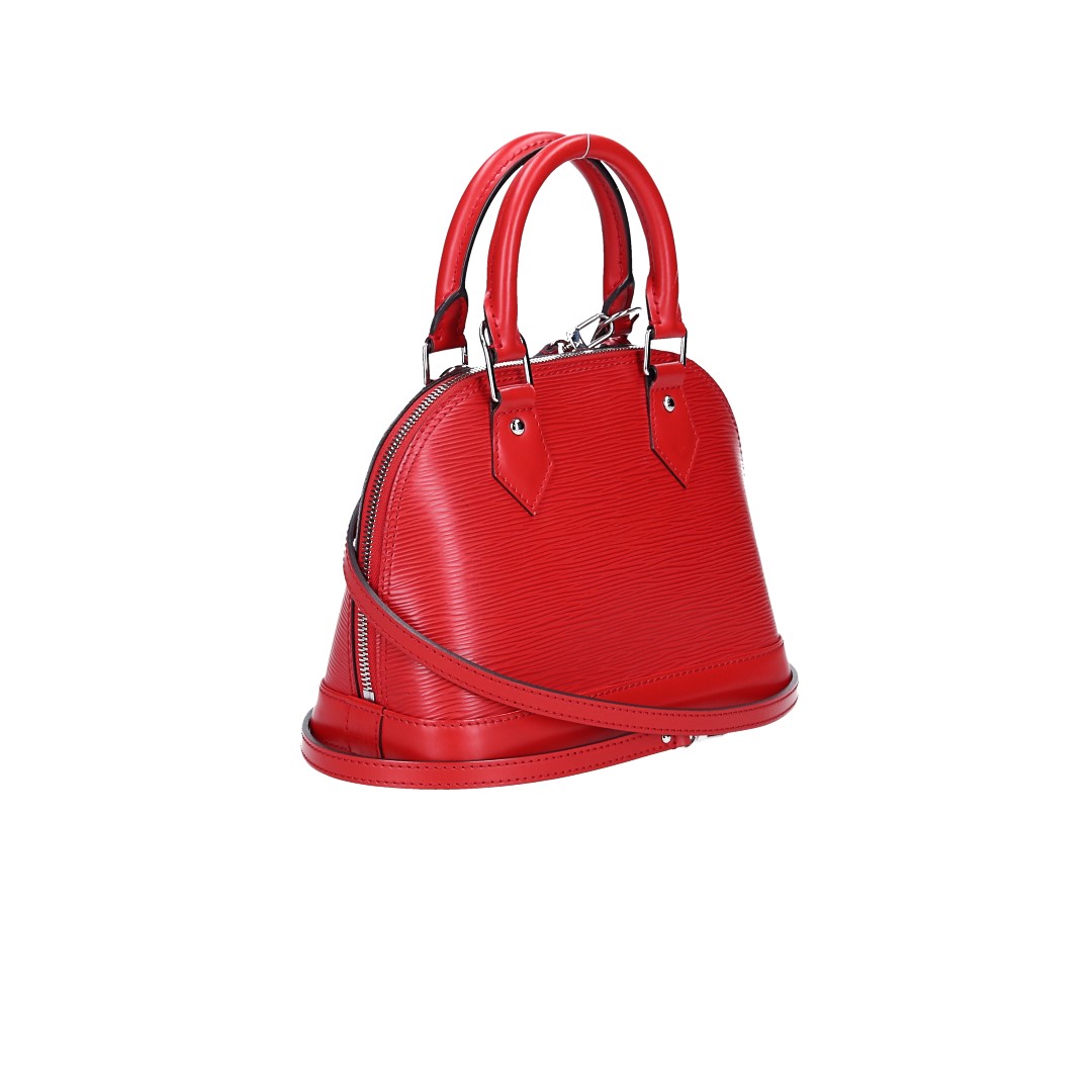LOUIS VUITTON ALMA BB HANDTASCHE AUS EPI LEDER IN COQUELICOT (M41160)