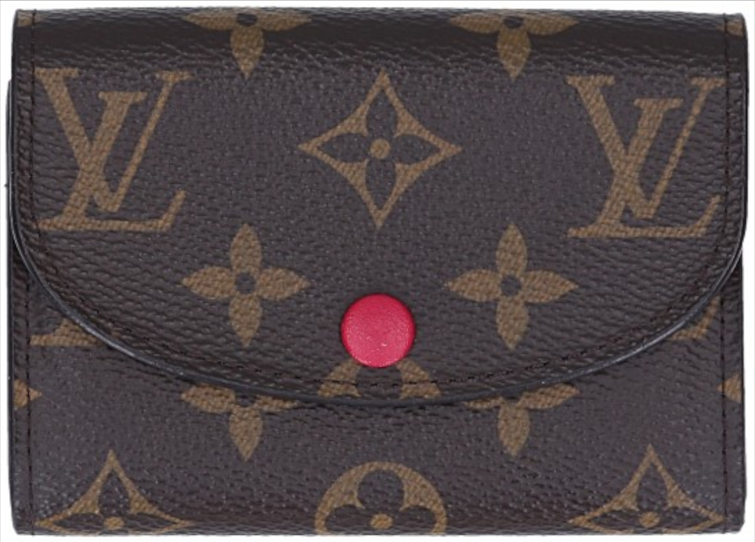 LOUIS VUITTON GELDBÖRSE 'ROSALIE COIN' AUS MONOGRAM EMPREINTE LEDER IN FUCHSIA (M41939)