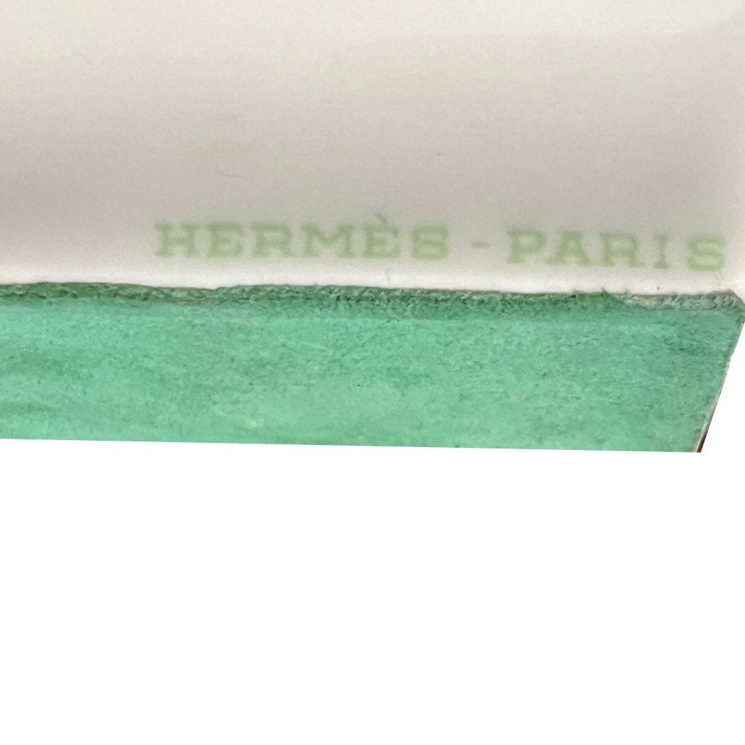 HERMÈS ABLAGE AUS PORZELLAN 'HERMÈS - POUR MASS MEDIA - GRENOUILLE/FROG/FROSCH`