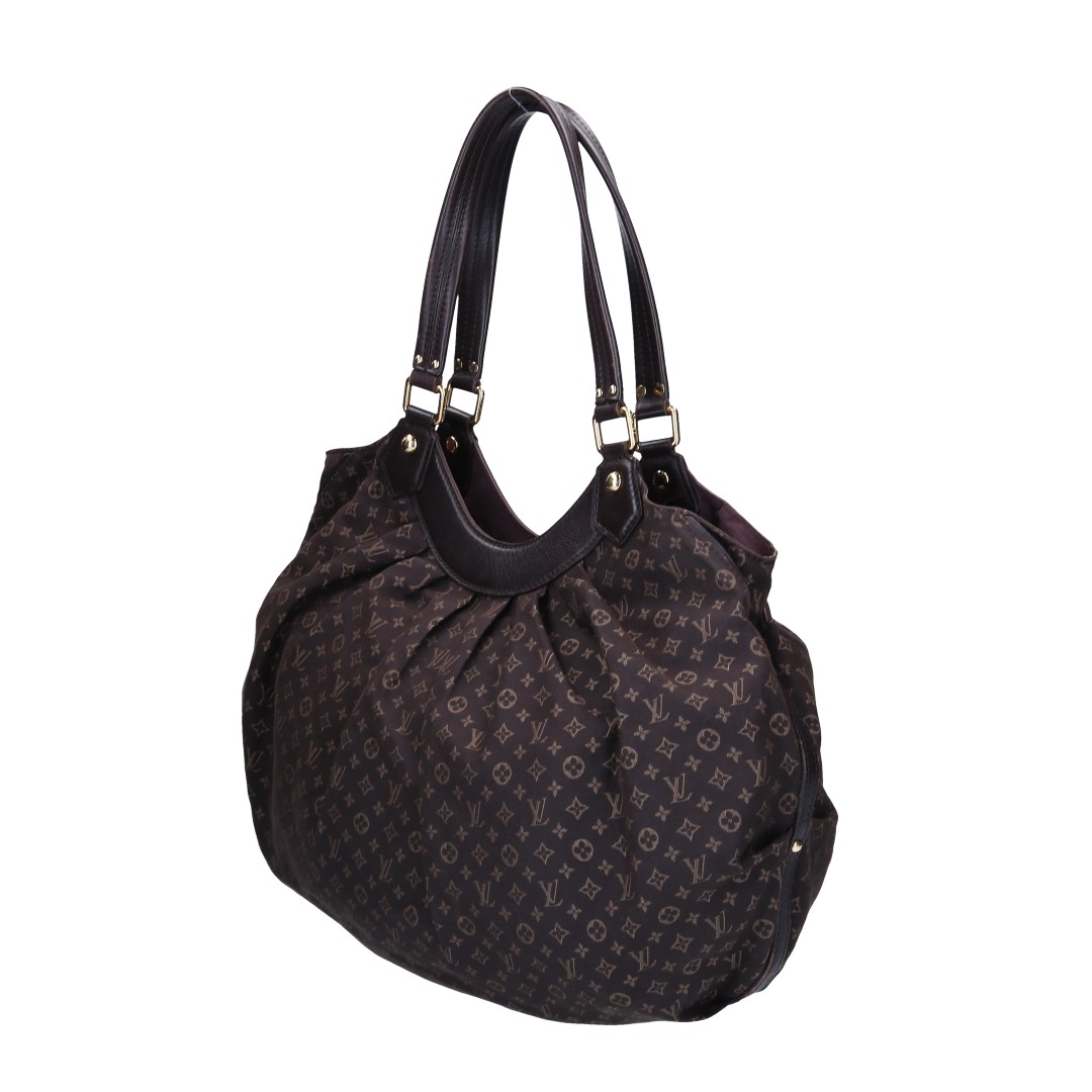 LOUIS VUITTON FANTAISIE HANDTASCHE AUS MONOGRAM IDYLLE CANVAS IN FUSAIN (M40408)