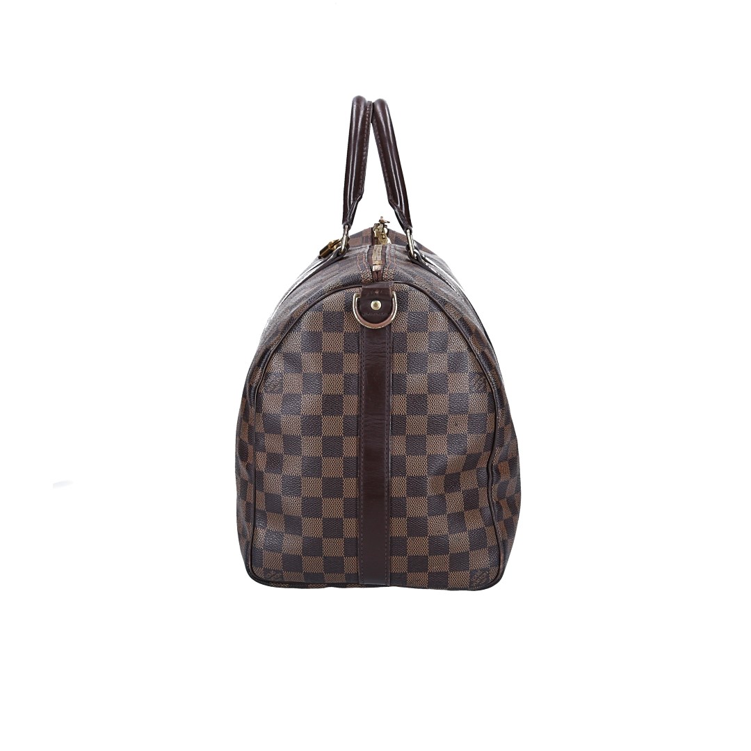 LOUIS VUITTON KEEPALL 45 REISETASCHE AUS DAMIER EBENE CANVAS OHNE SCHULTERRIEMEN (N41428)