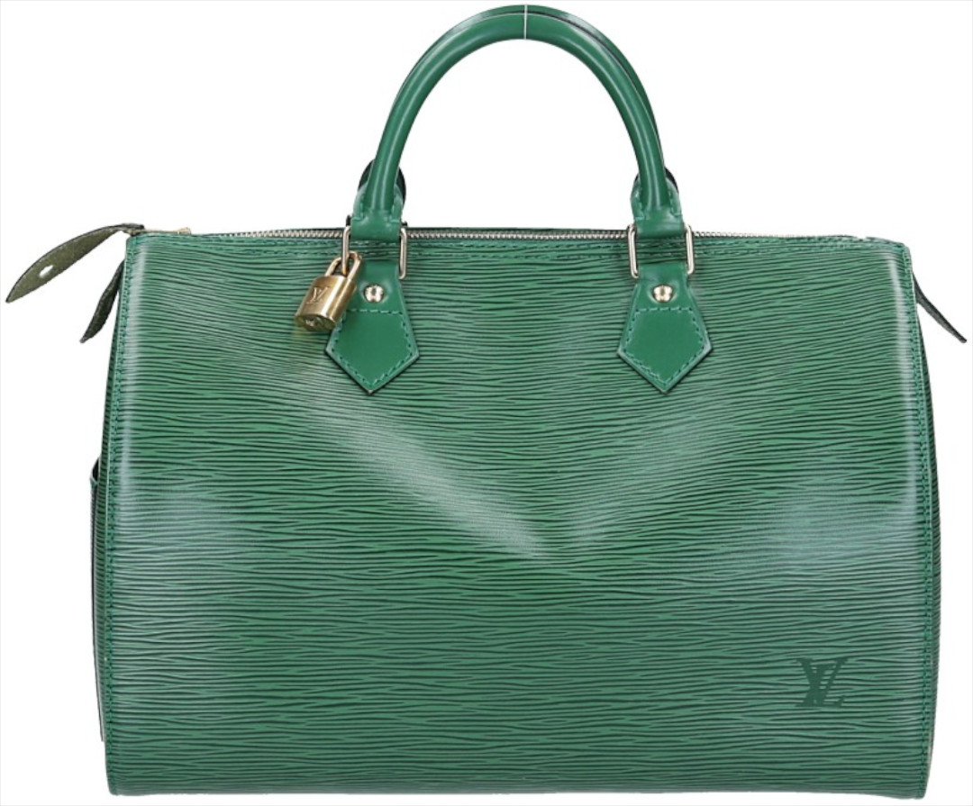 LOUIS VUITTON SPEEDY 30 HENKELTASCHE AUS EPI LEDER IN BORNEO GRÜN (M43004)