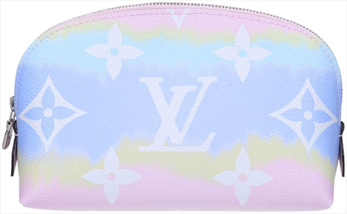 49210_Louis-Vuitton_Monogram_2D_0016 LOUIS VUITTON POCHETTE COSMÉTIQUE AUS MONOGRAM ESCALE CANVAS IN PASTEL (M69139)