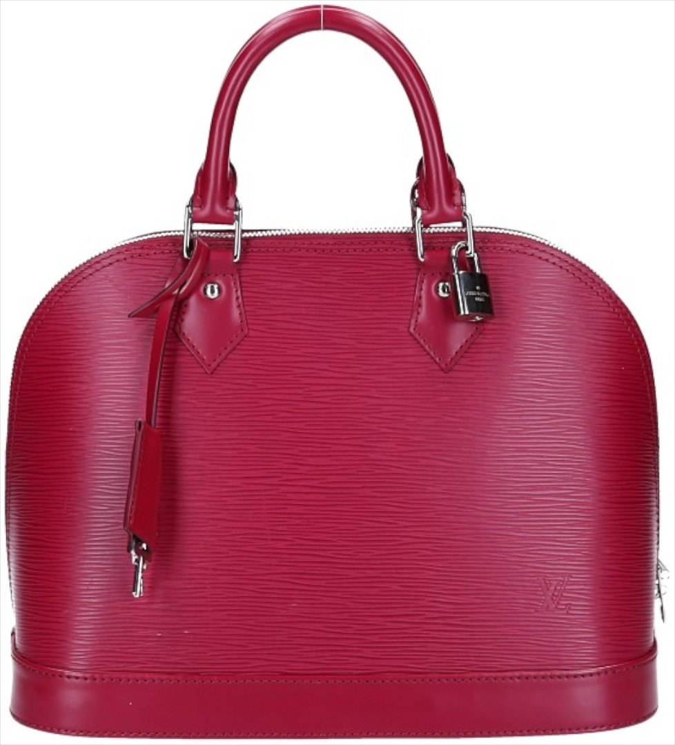 LOUIS VUITTON ALMA PM NM HENKELTASCHE AUS EPI LEDER IN FUCHSIA (M40490)