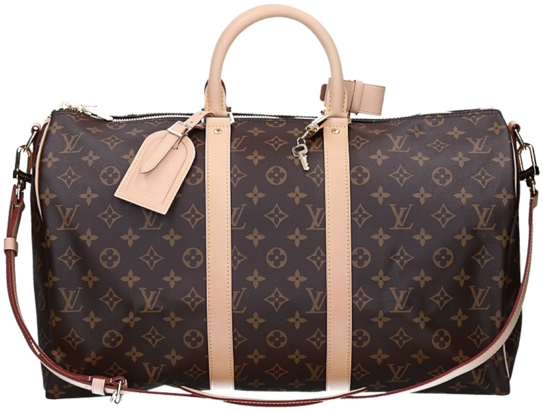 LOUIS VUITTON KEEPALL 45 REISETASCHE AUS MONOGRAM CANVAS MIT SCHULTERRIEMEN (M41418)