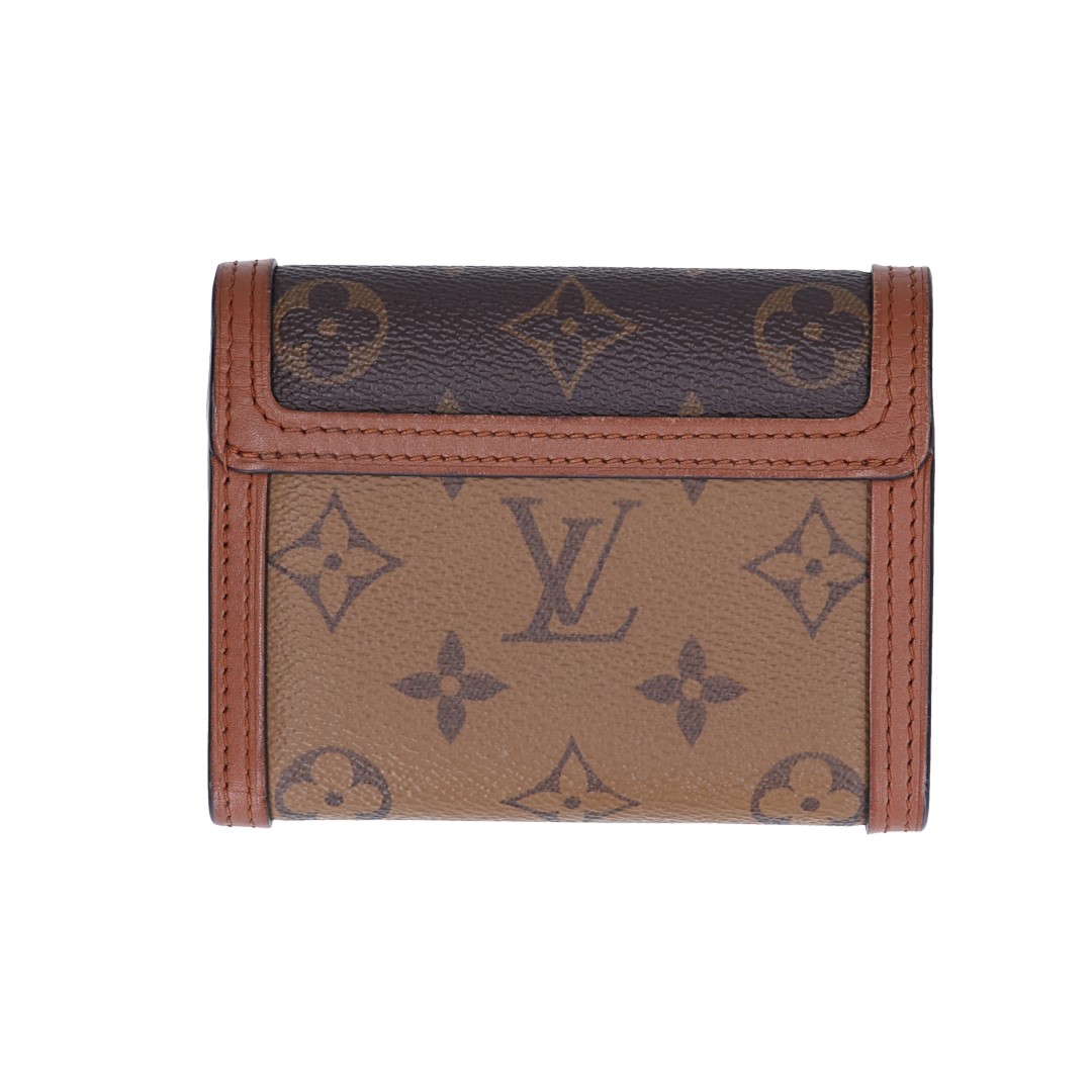 LOUIS VUITTON GELDBÖRSE 'DAUPHINE COMPACT' AUS MONOGRAM CANVAS (M68725)