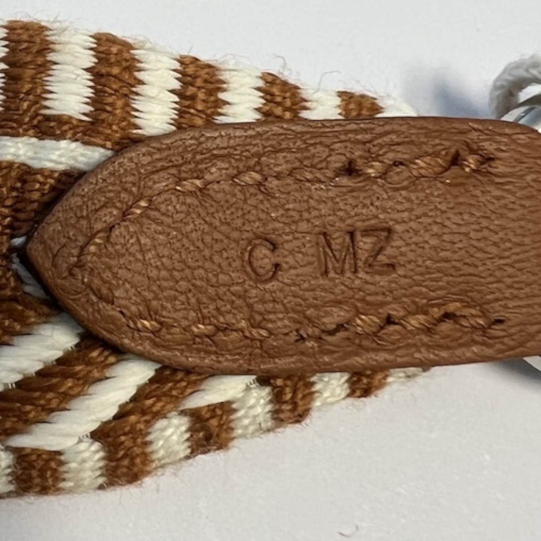 49714_Hermes_Schulterriemen_2D_0013 HERMÈS SCHULTERRIEMEN AUS GLATTEM LEDER UND TEXTIL MIT PHW