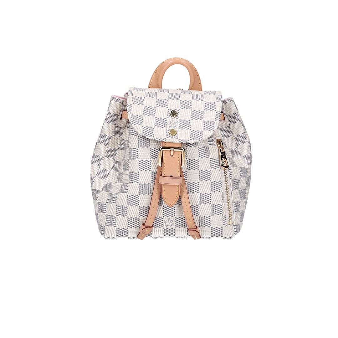 LOUIS VUITTON SPERONE BB RUCKSACK AUS DAMIER AZUR CANVAS (N44026)