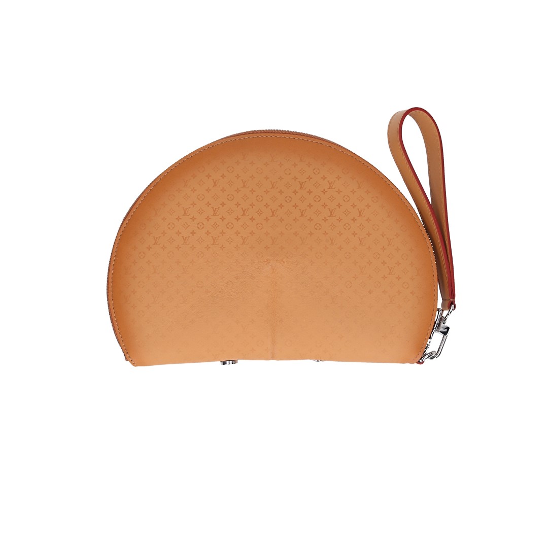 LOUIS VUITTON KEY HOLDER & BAG CHARM 'LEMON POUCH' IN MONOGRAM CANVAS (M81197)