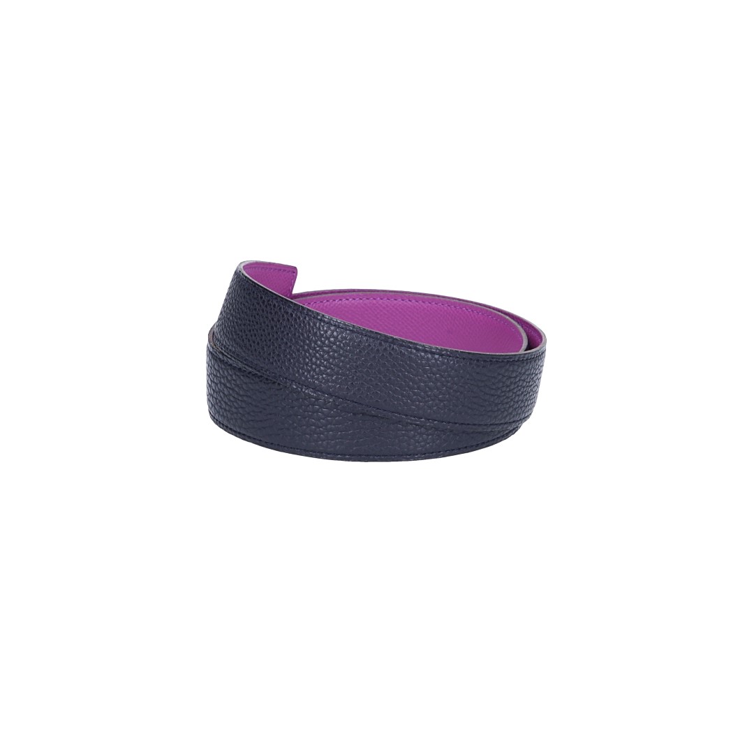 HERMÈS REVERSIBLE BELT 38 MM MADE OF LEATHER SIZE 90