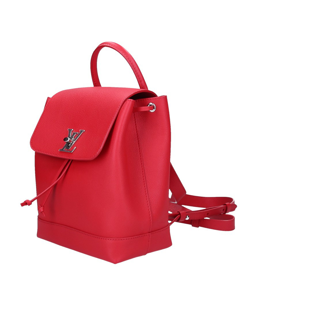 47568-Louis-Vuitton-Backpack_2D_0002 LOUIS VUITTON LOCKME BACKPACK RUCKSACK AUS TAURILLON LEDER IN RUBIS (M41814)