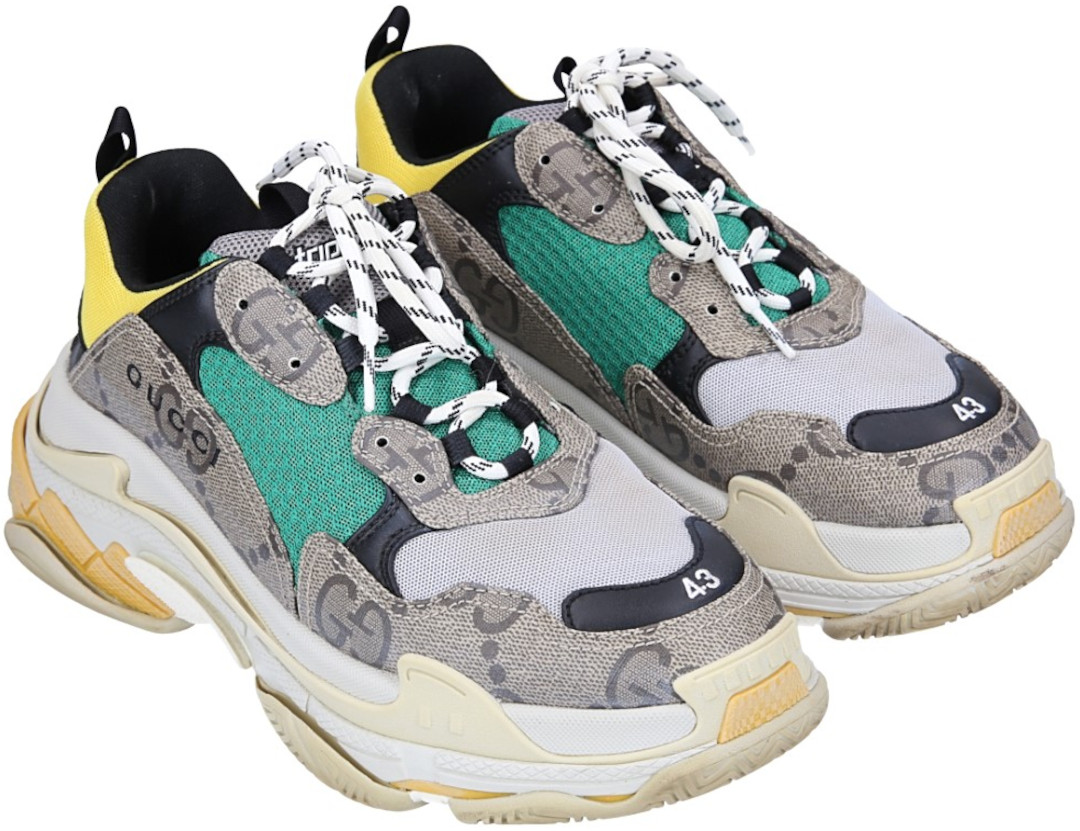 GUCCI X BALENCIAGA TRIPLE S MEN SNEAKER SCHUHE GR. 43