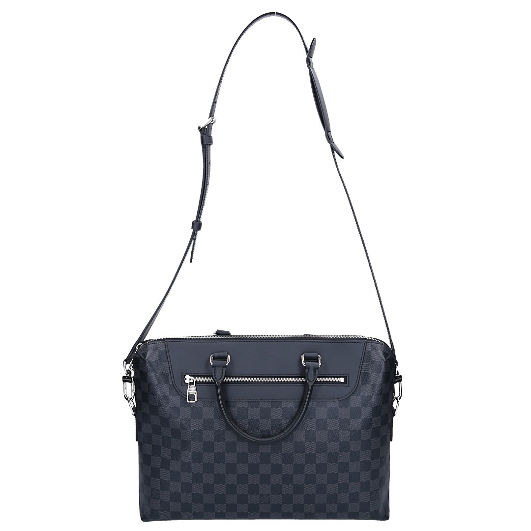 LOUIS VUITTON PORTE DOCUMENTS JOUR BUSINESS TASCHE AUS DAMIER GRAPHITE CANVAS N48260
