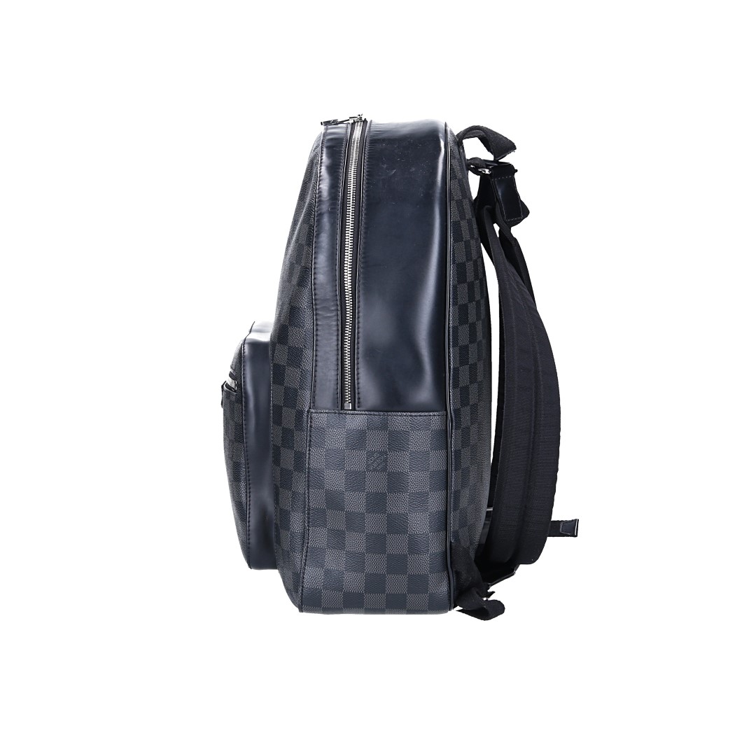 LOUIS VUITTON JOSH RUCKSACK AUS DAMIER GRAPHITE CANVAS (N41473)