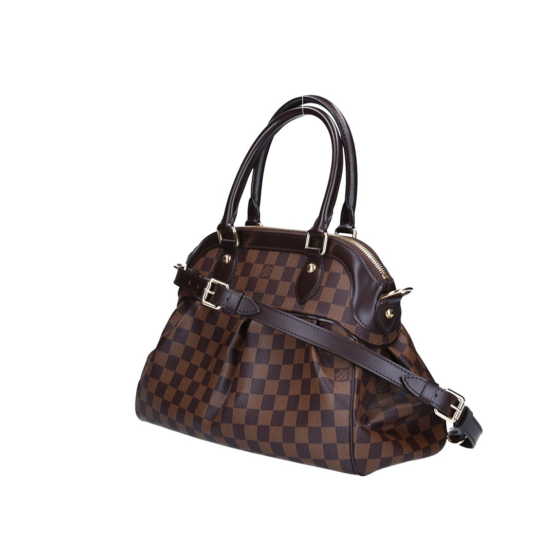 LOUIS VUITTON TREVI PM HANDTASCHE AUS DAMIER EBENE CANVAS (N51997)