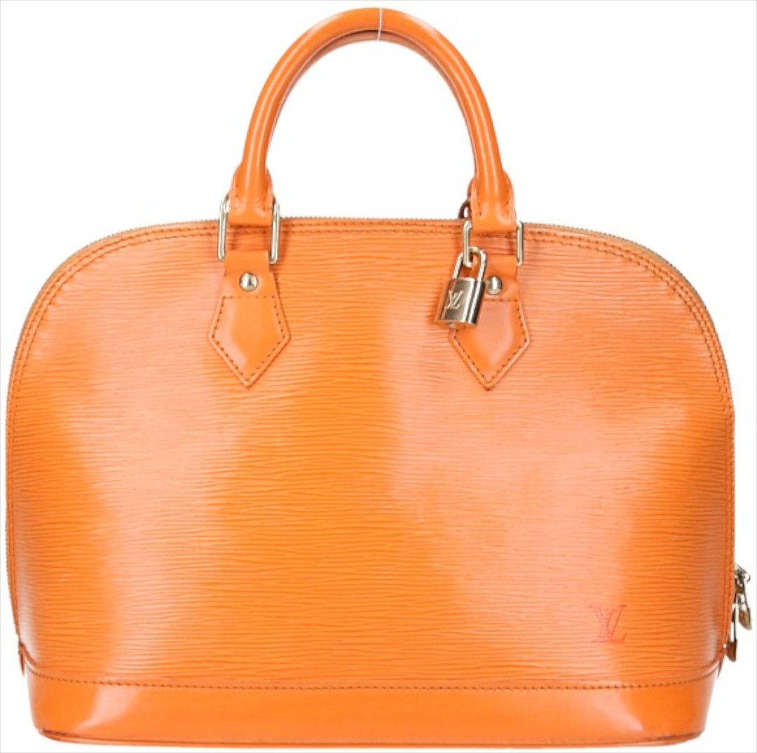 LOUIS VUITTON ALMA PM HENKELTASCHE AUS EPI LEDER IN MANDARINE (M5214H) 