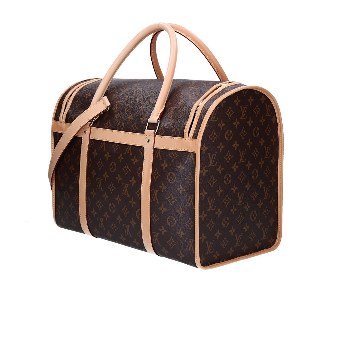 LOUIS VUITTON DOG CARRIER 40 HUNDETRAGETASCHE AUS MONOGRAM CANVAS (M45662)